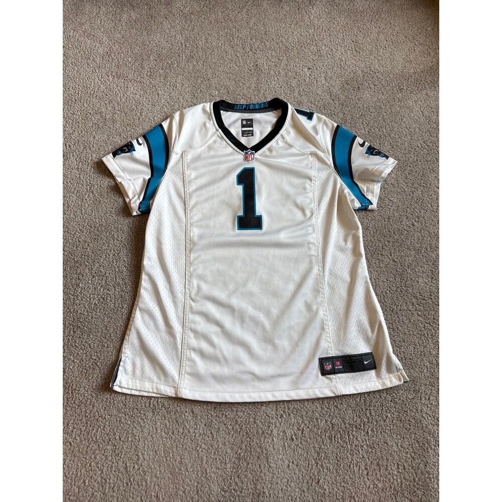Cam Newton Carolina Panthers Nike Women’s NFL Jersey Size XL